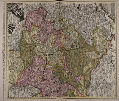 Circuli Franconiae pars orientalis et potior novissimè delineata ... - Peter Schenk the Elder