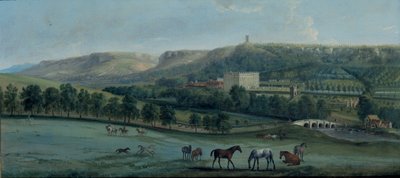 Vue de Chatsworth depuis le sud-ouest - Peter Tillemans