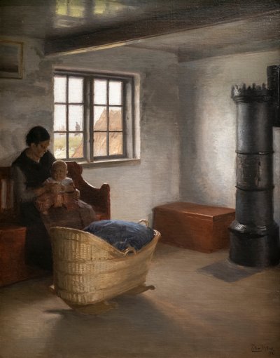 Mère et enfant - Peter Vilhelm Ilsted