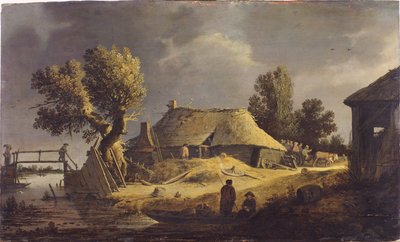 Paysage avec une Ferme - Peter de Bloot
