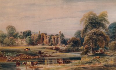 Abbaye et presbytère de Bolton, 1846, 1935 - Peter de Wint