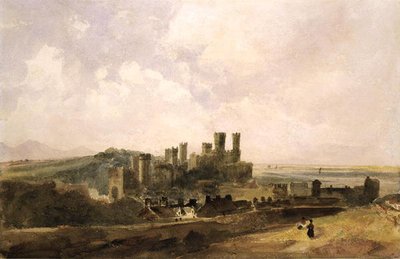 Château de Caernarvon - Peter de Wint