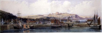 Douvres depuis le ferry - Peter de Wint