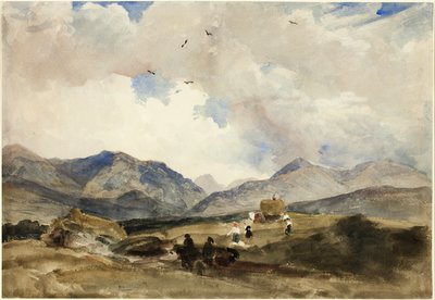 Au Pays de Galles entre Bangor et Capel Curig - Peter de Wint