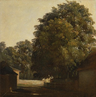 Paysage avec châtaignier - Peter de Wint