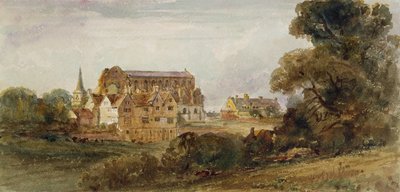 Abbaye de Malmesbury, Wiltshire - Peter de Wint