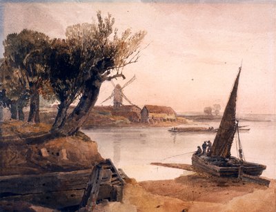 Sur la rivière Witham - Peter de Wint