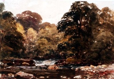 Paysage fluvial - Peter de Wint