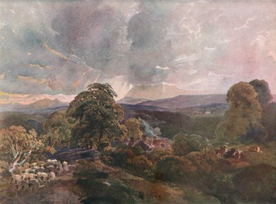 Sackbridge Hall, Près de Lowther, vers 1928 - Peter de Wint