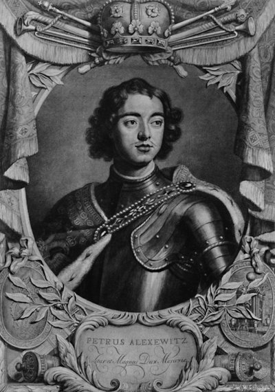 Pierre le Grand, tsar de Russie, vers 1698 1894 - Peter van Gunst