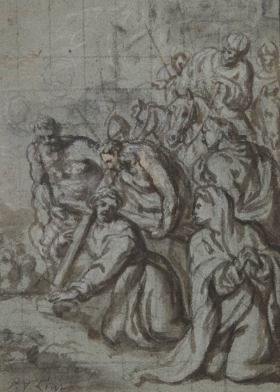 Christ portant la croix - Peter van Lint