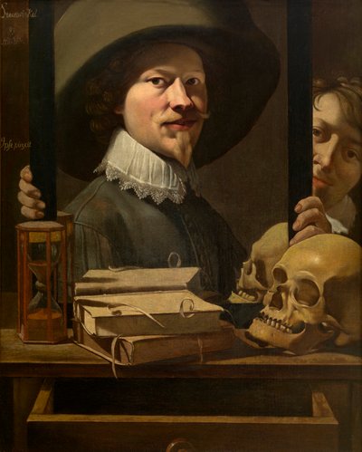 Portrait de vanité du peintre - Peter van Lint