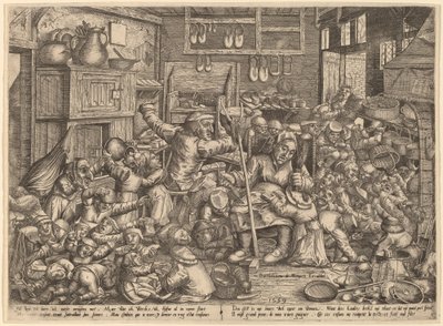 La famille indisciplinée du cordonnier - Peter van der Borcht