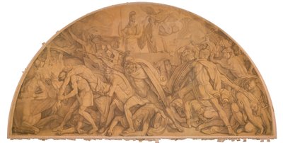 Der Kampf um den Leichnam des Patroklos - Peter von Cornelius