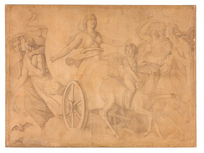 Der Wagen der Artemis - Peter von Cornelius