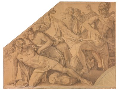 Der Zweikampf zwischen Aias und Hektor - Peter von Cornelius