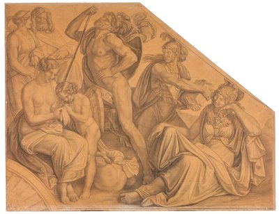 Der rasende Diomedes - Peter von Cornelius