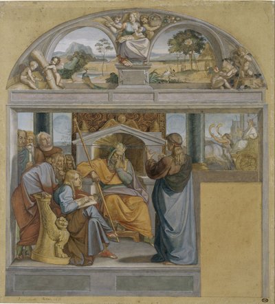 Joseph interprétant les rêves de Pharaon - Peter von Cornelius