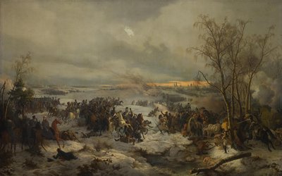 La Bataille de Krasnoi Krasny le 17 novembre 1812 - Peter von Hess