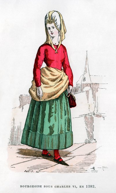 Bourgeoise en costume de l
