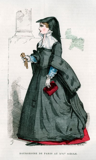 Bourgeoise de Paris, 16ème siècle - Petit