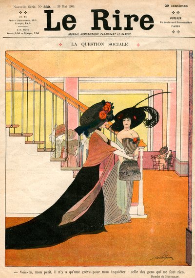 Couverture de Le Rire, 29 mai 1909 - Petitjean