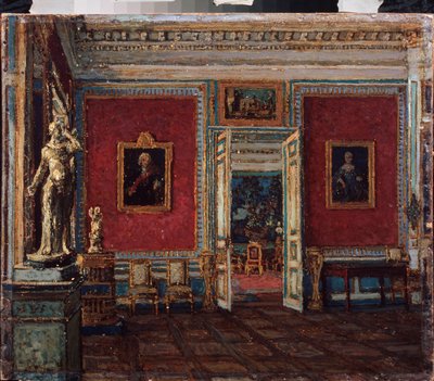 Dans le palais Kouskovo (Moscou) - Petr Ivanovic Petrovichev