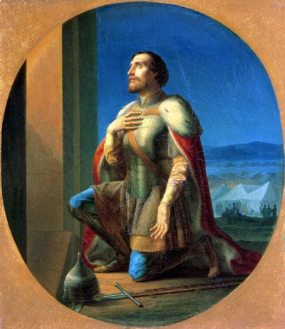 Alexandre Nevski (1220/1-65) Prince de Novgorod, Grand-Duc de Vladimir - Petr Mikhailovich Shamshin