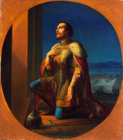 Alexandre Nevski, Grand Prince de Novgorod et Vladimir, 1855 - Petr Mikhailovich Shamshin