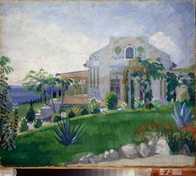 Vue de la propriété Zhukovsky à Kuchuk Koy - Petr Savvic Utkin