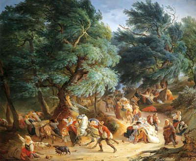Tremblement de terre à Rocca di Papa près de Rome - Petr Vasilievich Basin