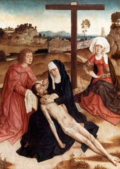 Lamentation sur le Christ mort, c.1444 - Petrus Christus