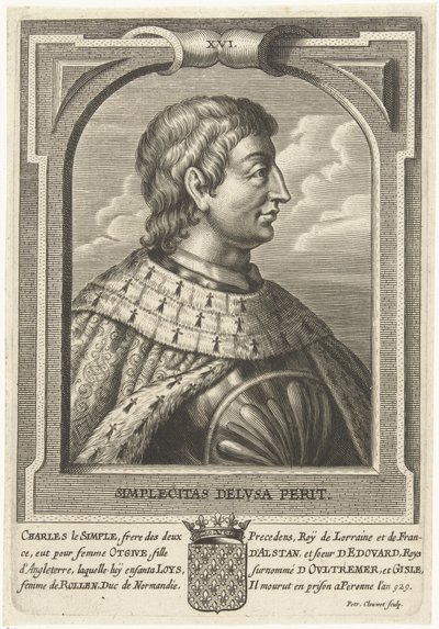 Charles III de France (879-929) - Petrus Clouwet