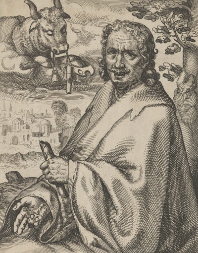 Luc, des Quatre Évangélistes, 1610-20 - Petrus Feddes