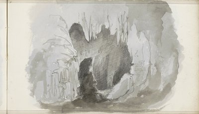 Grotte stalactite - Petrus Johannes Schotel