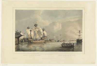Bataille navale sur la Gouwe, 1304 - Petrus Johannes Schotel