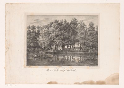 Vue du domaine Breevecht - Petrus Josephus Lutgers
