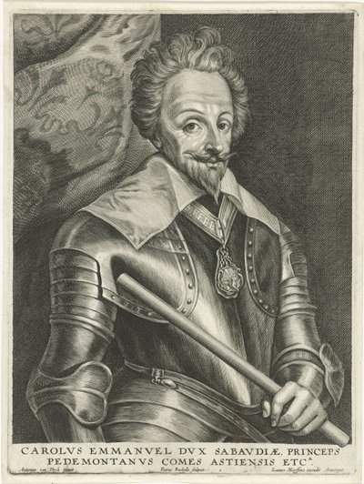 Portrait de Charles-Emmanuel I - Petrus Rucholle