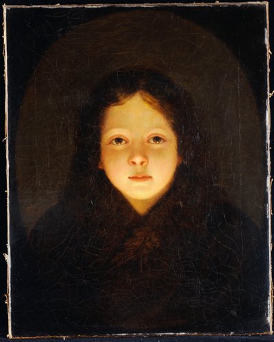 Une fille, tête et épaules - Petrus van Schendel