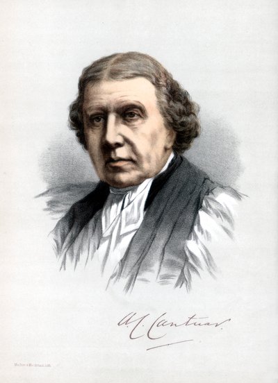 Archibald Campbell Tait, archevêque de Cantorbéry, vers 1890 - Petter and Galpin Cassell