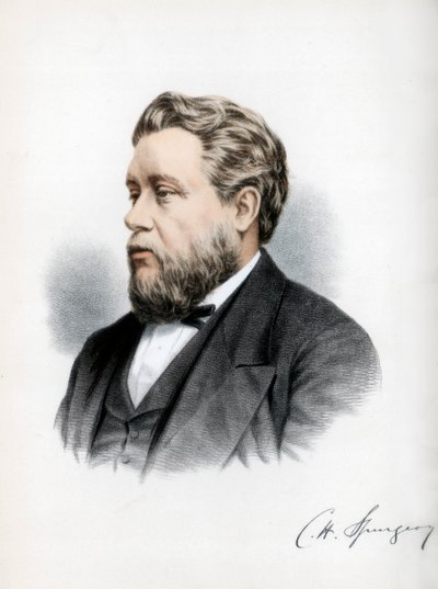 Charles Haddon Spurgeon, prédicateur baptiste britannique, vers 1890 - Petter and Galpin Cassell