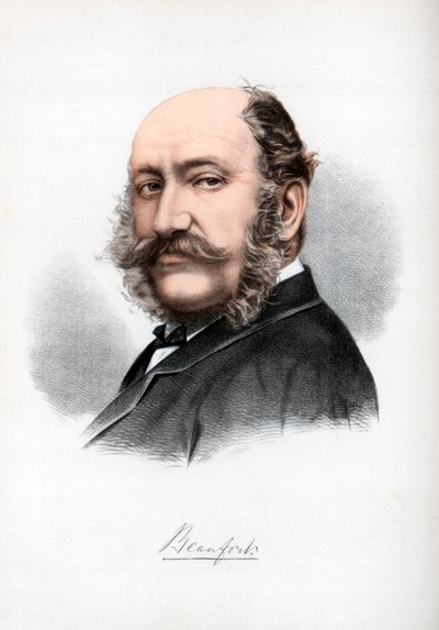 Henry Somerset, 8e duc de Beaufort, pair, soldat et politicien britannique, vers 1890 - Petter and Galpin Cassell