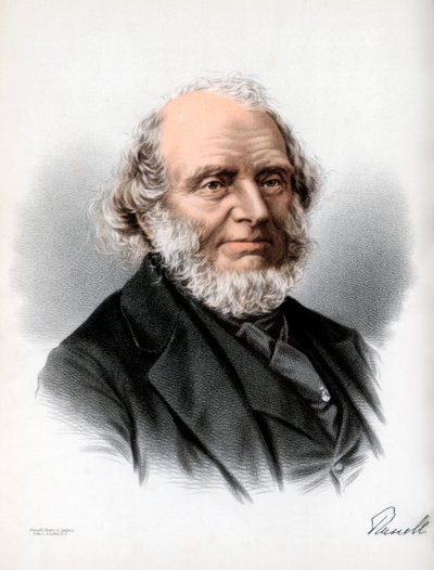 John Russell, 1er comte Russell, homme politique whig et libéral anglais, vers 1890 - Petter and Galpin Cassell
