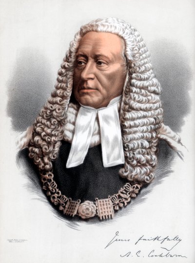 Sir Alexander James Edmund Cockburn, 12e baronnet, Lord Chief Justice d