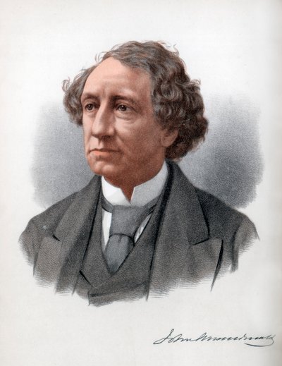 Sir John Alexander Macdonald, 1er Premier ministre du Canada, c1890 - Petter and Galpin Cassell