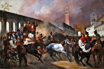 Une procession de mariage à Séville - Pharamond Blanchard