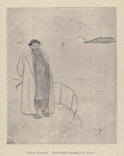 Dessin humoristique des années 1890 - Phil May