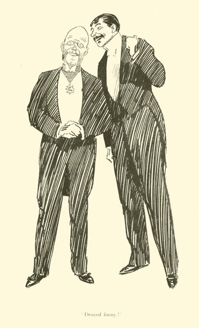 Caricature de Phil May, des années 1890 - Phil May
