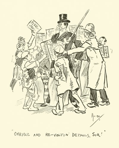 Illustration pour Phil Mays Gutter-Snipes - Phil May