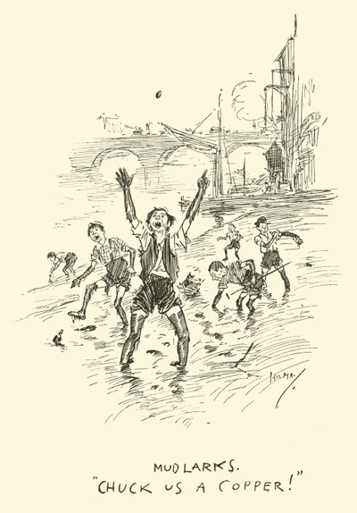 Illustration pour Phil Mays Gutter-Snipes - Phil May